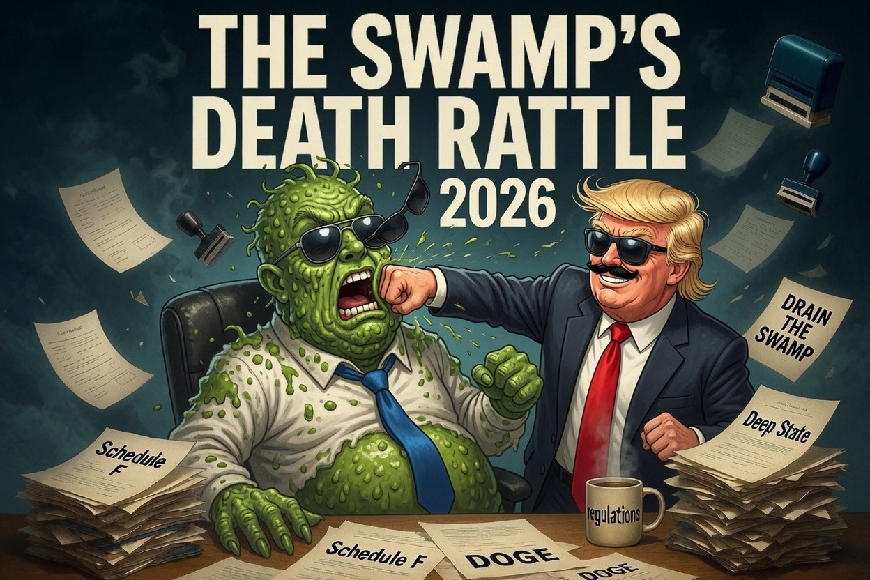 The Swamp’s Death Rattle: Why the Bureaucracy Is Still Kicking and Screaming in 2026